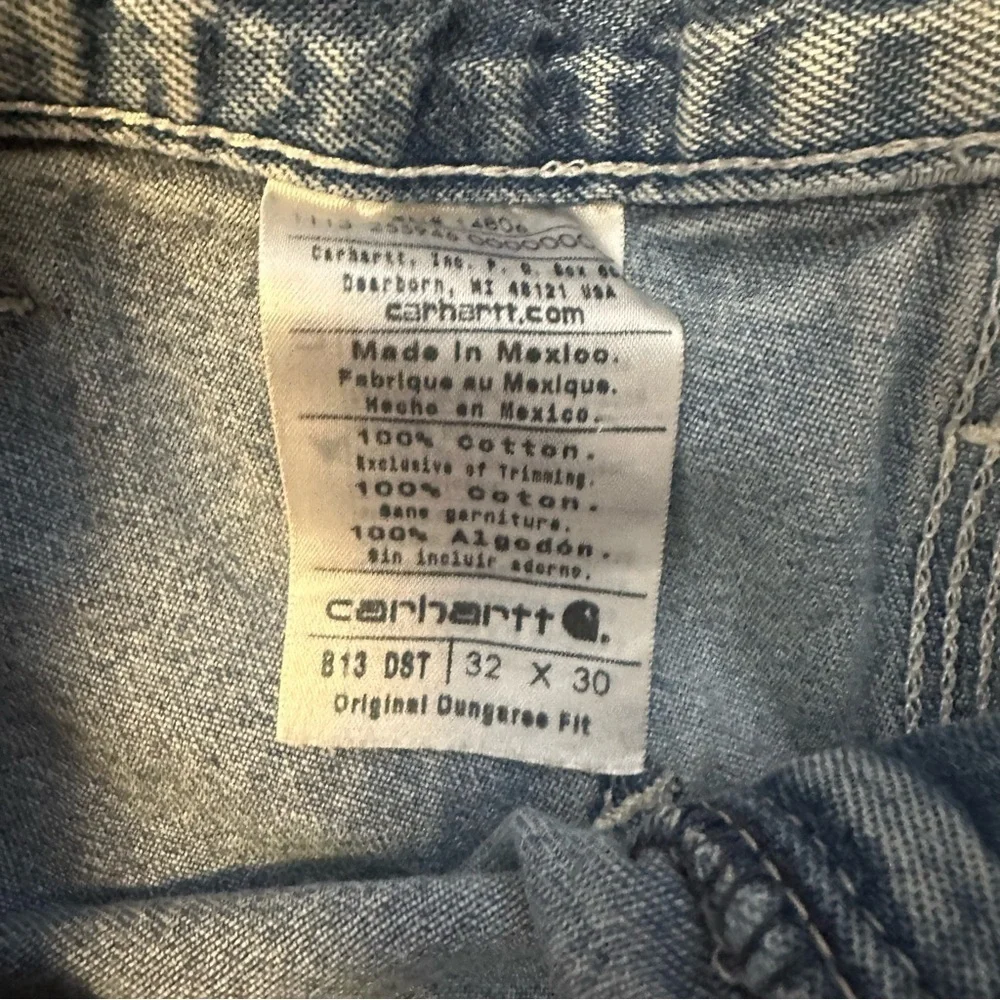 Carhartt B13 DST Work Denim Pants  Size 32x30 (a2